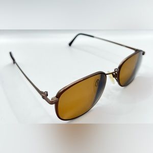 Tura M704 Brown Oval Sunglasses Frames Only